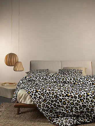ESSENZA | Satin Bettwäsche 2x  70x90cm / 140x200cm FEDELIA Sand Storm | 